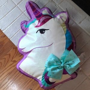 NWT -JoJo Siwa Unicorn pillow